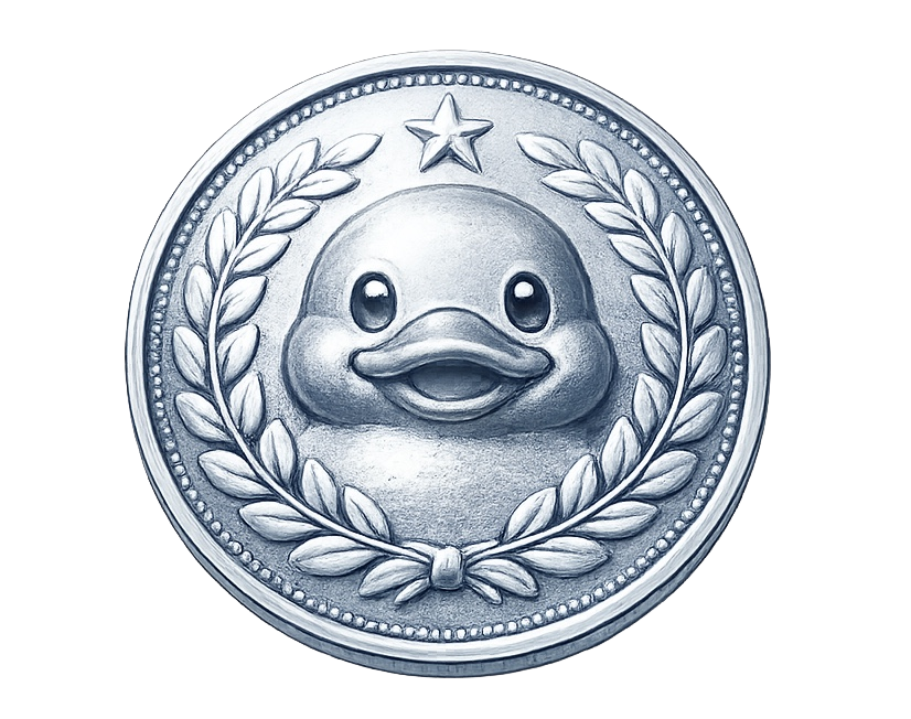 Silver Sponsor medal